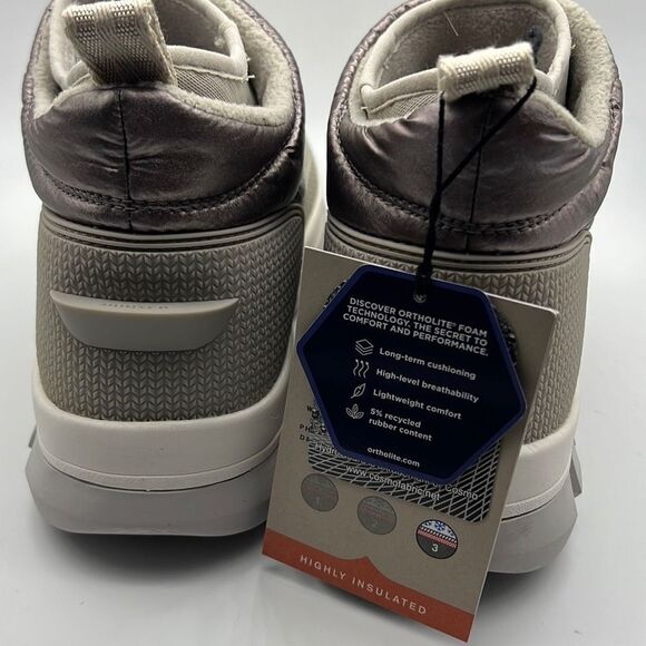 HUNTER Metallic Insulated Waterproof Snow Boots women size 9 NWB - Picture 8 of 14